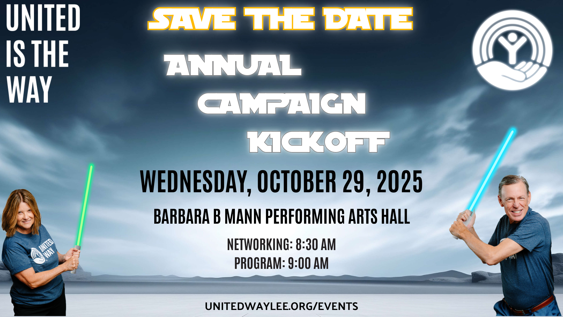 Save the date! Wednesday, October 29, 2025